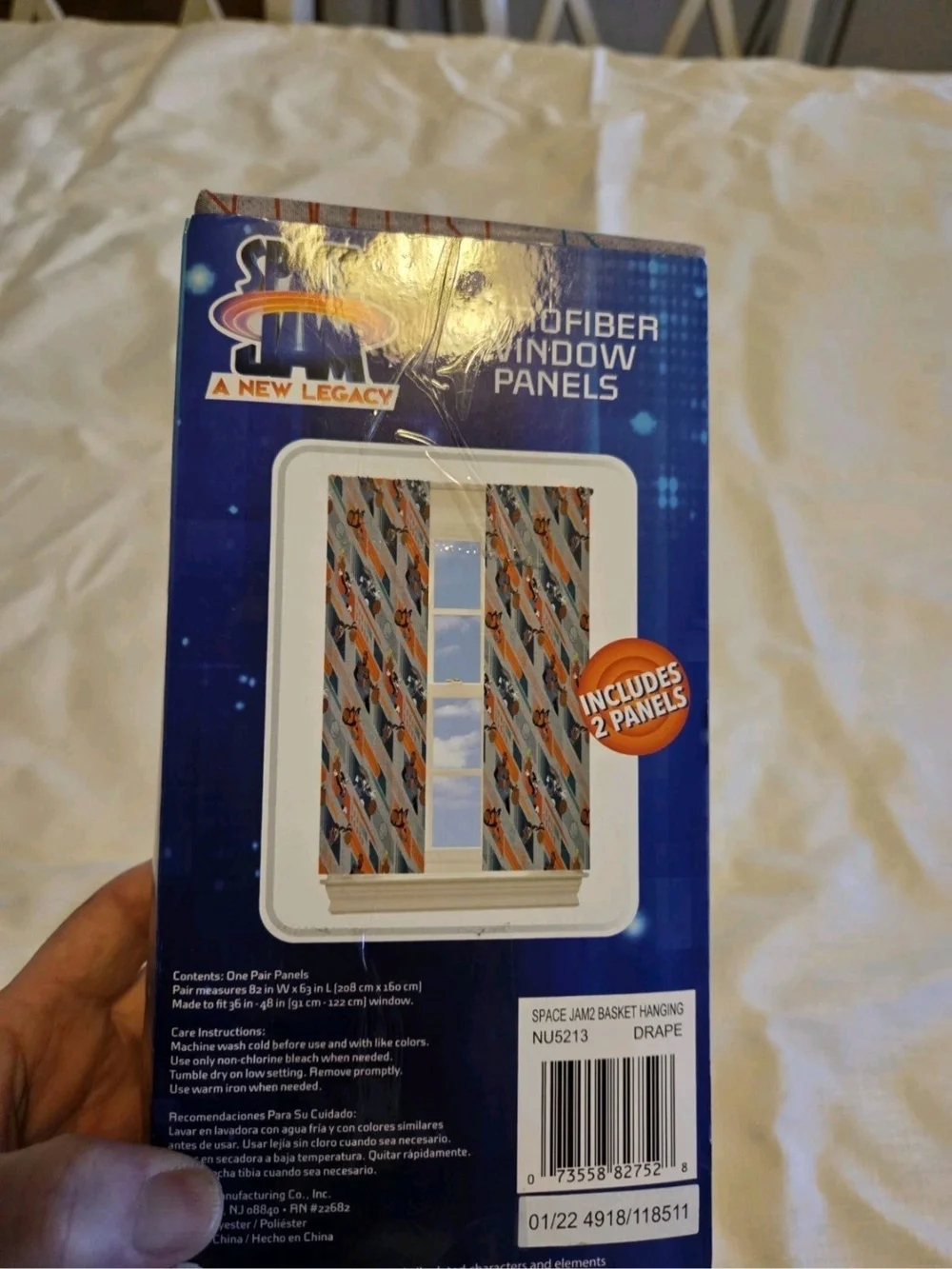 Space Jam A New Legacy Microfiber Curtains